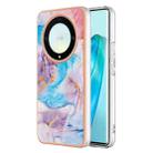 For Honor X9a / Magic5 Lite Electroplating IMD TPU Phone Case(Blue Marble) - 1