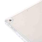 Clear Acrylic Leather Tablet Case For iPad Air 2 / Air / 9.7 2018 / 9.7 2017(Lavender) - 7