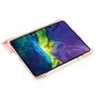 Clear Acrylic Leather Tablet Case For iPad Pro 12.9 2022/ 2021 / 2020 / 2018(Sky Blue) - 6