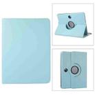 For OPPO Pad 2 360 Degree Rotation Litchi Texture Leather Tablet Case(Sky Blue) - 1