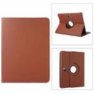 For OPPO Pad 2 360 Degree Rotation Litchi Texture Leather Tablet Case(Brown) - 1