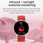 HK39 1.1 inch Smart Silicone Strap Watch Supports Bluetooth Call/Blood Oxygen Monitoring(Pink) - 8