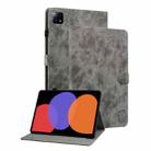 For Xiaomi Pad 6 / Pad 6 Pro Tiger Pattern Flip Leather Tablet Case(Grey) - 1