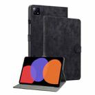 For Xiaomi Pad 6 / Pad 6 Pro Tiger Pattern Flip Leather Tablet Case(Black) - 1