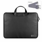 Waterproof PU Laptop Bag Inner Bag, Size:13 / 14 inch(Black) - 1
