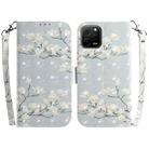 For Huawei nova Y61 / Enjoy 50z 3D Colored Horizontal Flip Leather Phone Case(Magnolia) - 1