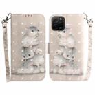 For Huawei nova Y61 / Enjoy 50z 3D Colored Horizontal Flip Leather Phone Case(Squirrels) - 1