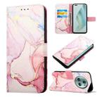 For Honor Magic5 Pro PT003 Marble Pattern Flip Leather Phone Case(LS005) - 1