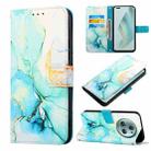 For Honor Magic5 Pro PT003 Marble Pattern Flip Leather Phone Case(LS003) - 1