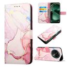 For OPPO Find X6 PT003 Marble Pattern Flip Leather Phone Case(LS005) - 1