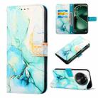 For OPPO Find X6 PT003 Marble Pattern Flip Leather Phone Case(LS003) - 1
