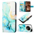 For OPPO Find X6 Pro PT003 Marble Pattern Flip Leather Phone Case(LS003) - 1