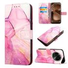 For OPPO Find X6 Pro PT003 Marble Pattern Flip Leather Phone Case(LS001) - 1