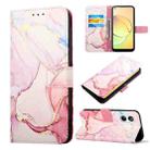 For Realme 10 4G PT003 Marble Pattern Flip Leather Phone Case(LS005) - 1
