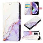 For Realme 10 Pro 5G PT003 Marble Pattern Flip Leather Phone Case(LS006) - 1