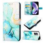 For Realme 10 Pro 5G PT003 Marble Pattern Flip Leather Phone Case(LS003) - 1