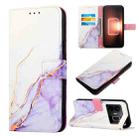 For Realme GT Neo 5 5G / GT3 PT003 Marble Pattern Flip Leather Phone Case(LS006) - 1
