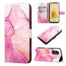 For OPPO Reno8 T 5G / A1 Pro 5G Global PT003 Marble Pattern Flip Leather Phone Case(LS001) - 1