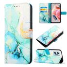 For Xiaomi Redmi Note 12 4G Global PT003 Marble Pattern Flip Leather Phone Case(LS003) - 1