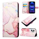 For Xiaomi Redmi Note 12 Pro+ 5G Global / Note 12 Explorer PT003 Marble Pattern Flip Leather Phone Case(LS005) - 1
