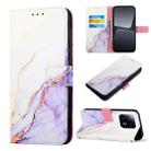 For Xiaomi 13 PT003 Marble Pattern Flip Leather Phone Case(LS006) - 1