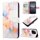 For Xiaomi 13 PT003 Marble Pattern Flip Leather Phone Case(LS004) - 1