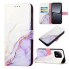 For Xiaomi 13 Pro PT003 Marble Pattern Flip Leather Phone Case(LS006) - 1
