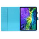 For iPad Pro 11 (2020) Colored Drawing Horizontal Flip Leather Tablet Case, with Sleep / Wake-up Function & Holder & Card Slo & Wallet(Smile) - 4