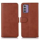 For Nokia G42 Cow Texture Leather Phone Case(Brown) - 1