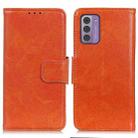 For Nokia G42 Nappa Texture Leather Phone Case(Orange) - 1
