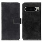 For Google Pixel 8 Pro Magnetic Crocodile Texture Leather Phone Case(Black) - 1