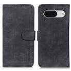 For Google Pixel 8 KHAZNEH Retro Texture Flip Leather Phone Case(Black) - 1