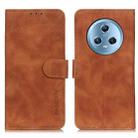 For Honor Magic5 KHAZNEH Retro Texture Flip Leather Phone Case(Brown) - 1