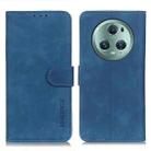 For Honor Magic5 Pro KHAZNEH Retro Texture Flip Leather Phone Case(Blue) - 1