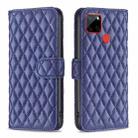 For Nokia C12 Diamond Lattice Wallet Flip Leather Phone Case(Blue) - 1