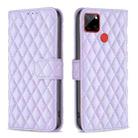 For Nokia C12 Diamond Lattice Wallet Flip Leather Phone Case(Purple) - 1