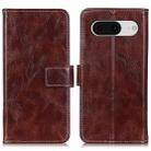 For Google Pixel 8 Retro Crazy Horse Texture Flip Leather Phone Case(Brown) - 1