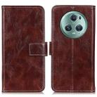 For Honor Magic5 Pro Retro Crazy Horse Texture Flip Leather Phone Case(Brown) - 1