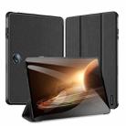 For OnePlus Pad / OPPO Pad 2 DUX DUCIS Domo Series Magnetic Flip Leather Tablet Case(Black) - 1