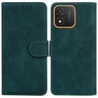 For Honor X5 Skin Feel Pure Color Flip Leather Phone Case(Green) - 1