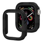 For Apple Watch Series SE 2&6&SE&5&4 44mm Armor Frame Watch Case(Black) - 1