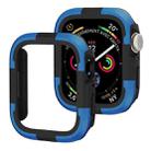 For Apple Watch Series SE 2&6&SE&5&4 44mm Armor Frame Watch Case(Blue) - 1