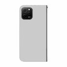 For Huawei nova Y61 / Enjoy 50z Imitated Mirror Surface Leather Phone Case(Silver) - 3
