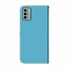 For Nokia G22 Imitated Mirror Surface Leather Phone Case(Blue) - 3