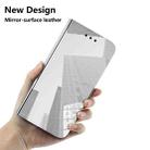 For Samsung Galaxy M14 Imitated Mirror Surface Leather Phone Case(Silver) - 5