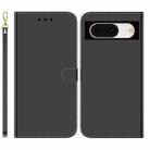 For Google Pixel 8 Imitated Mirror Surface Leather Phone Case(Black) - 1