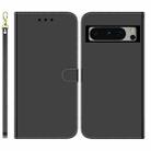 For Google Pixel 8 Pro Imitated Mirror Surface Leather Phone Case(Black) - 1