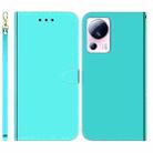 For Xiaomi 13 Lite / Civi 2 Imitated Mirror Surface Leather Phone Case(Mint Green) - 1