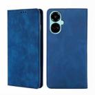 For Tecno Camon 19 / Camon 19 Pro Skin Feel Magnetic Horizontal Flip Leather Phone Case(Blue) - 1