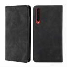 For Rakuten Big Skin Feel Magnetic Horizontal Flip Leather Phone Case(Black) - 1